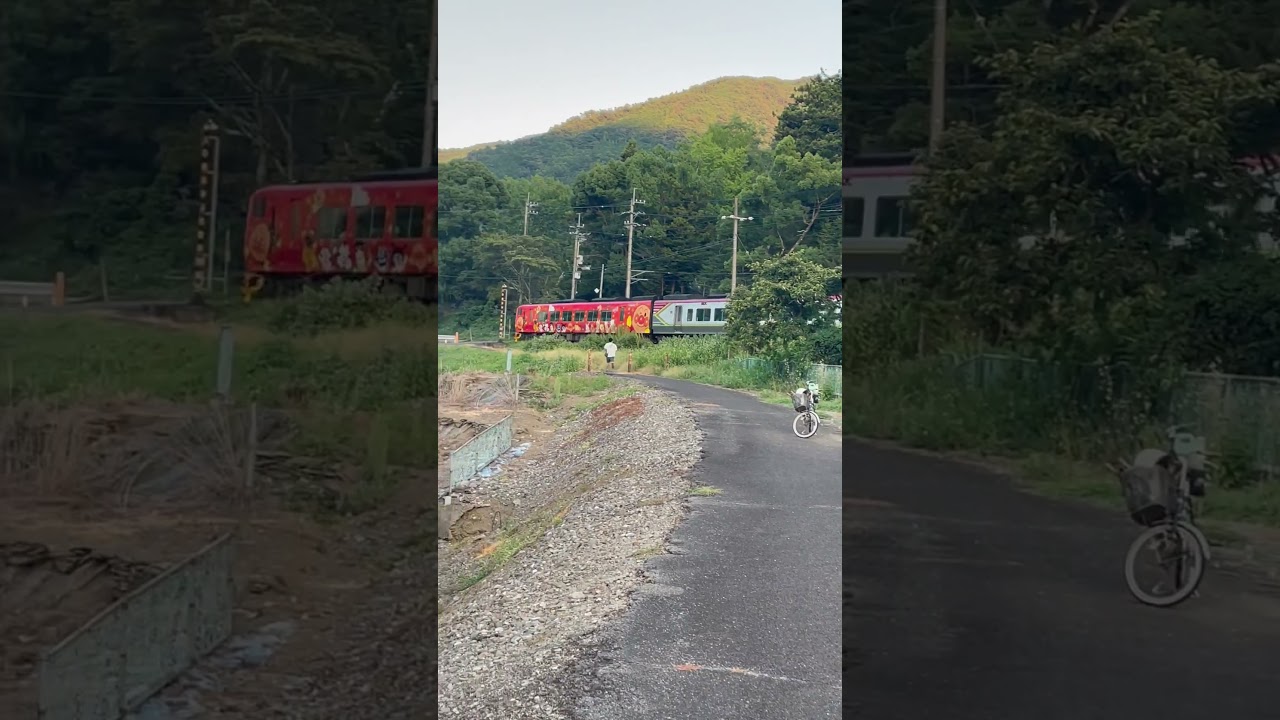 JR四国2700系アンパンマン列車赤#鉄道 #train