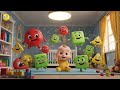 Learn Shapes Baby World 🔺🔵🌟 | Learn Circle, Square & Triangle with Fun Songs | Kids Nursery Rhyme 🎵