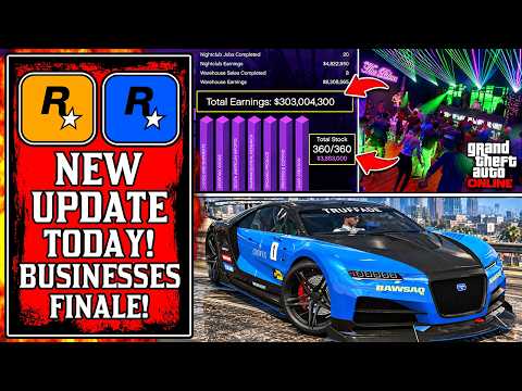 The FINAL Week Is Here... The NEW GTA Online UPDATE Today! (GTA5 New Update)