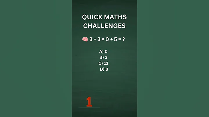 3 + 3 × 0 + 5 = ❓ Most People Get It Wrong! 🤯 | Can You Solve It?"#BODMAS  #MathChallenge#MathPuzzle