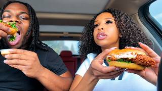 COUPLES MUKBANG!! MOVIE NIGHT WITH US | JaliChi