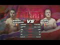 Alexandru bunciuc vs ion petrov  wwfc fight night 