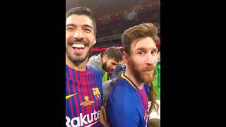 Messi + Suarez = Best Friends 😍