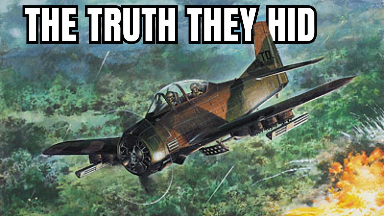 The REAL Reason Why the T-28 UTTERLY FAILED in the Vietnam War