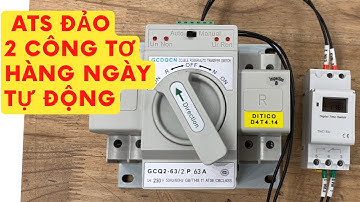 Bộ ATS đảo 2 công tơ luân phiên hàng ngày ngày mỗi công tơ  - DITICO