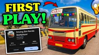First Play! Driving Simulator Kerala Multiplayer | 😱Pro Level Indian Bus Driving! screenshot 3