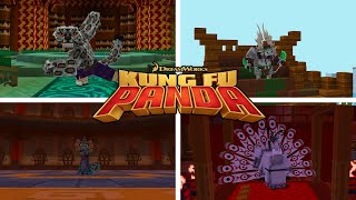 Kung Fu Panda | Minecraft DLC | ALL BOSSES by Bedrock Princess 7,176 views 1 month ago 16 minutes