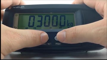 CAL cân điện tử R320 Rinstrum