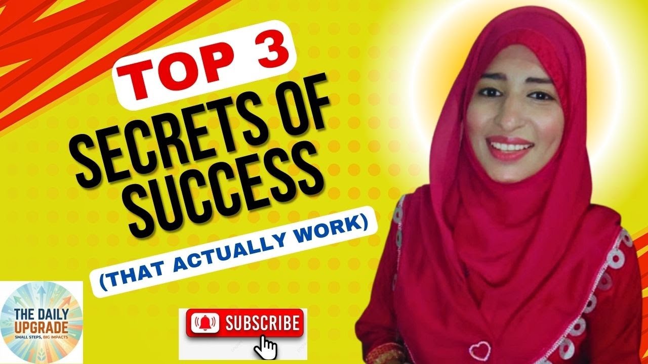 3 Success Secrets for 2026 (That Actually Work) The Daily Upgrade YouTube