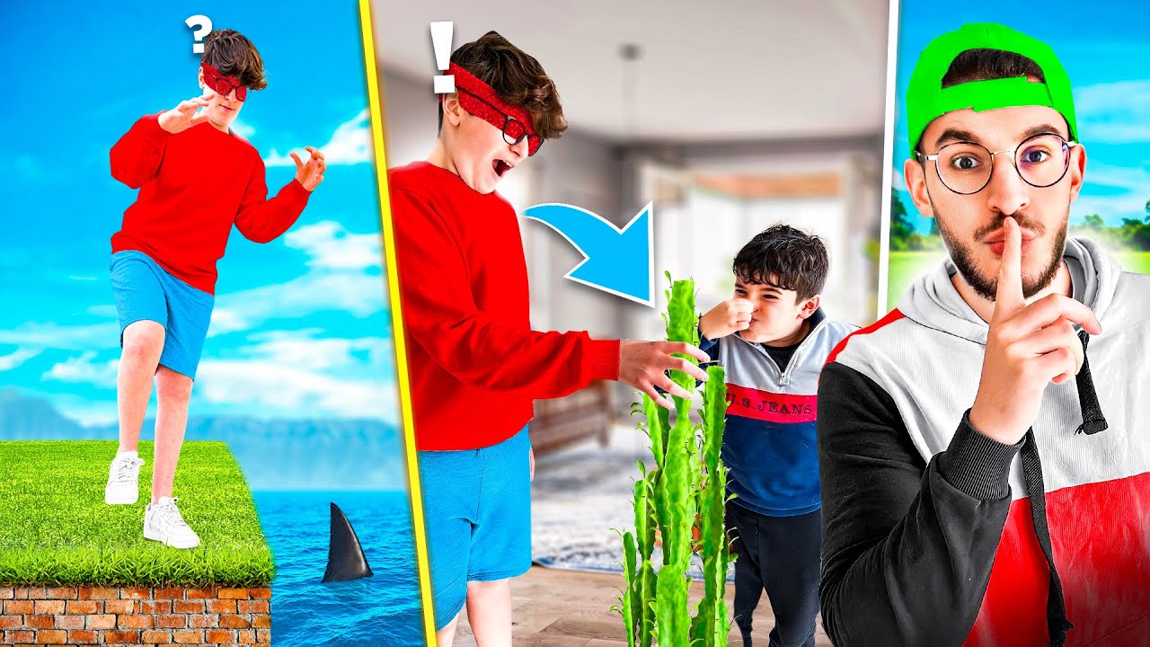 24H RAMADAN ENTRE FRÈRE ! MON FRÈRE PASSE LA JOURNÉE LES YEUX BANDÉS.. ( Il a prit chère..) 