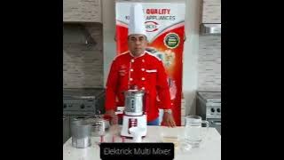 MULTI MIXER/FOOD PROCESSOR from SICO HAMADA Membuat Susu Kedelai