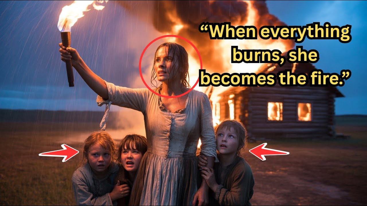 She Burns Her Own Cabin to Save Apache Children—Losing Everything, Gaining a Tribe...