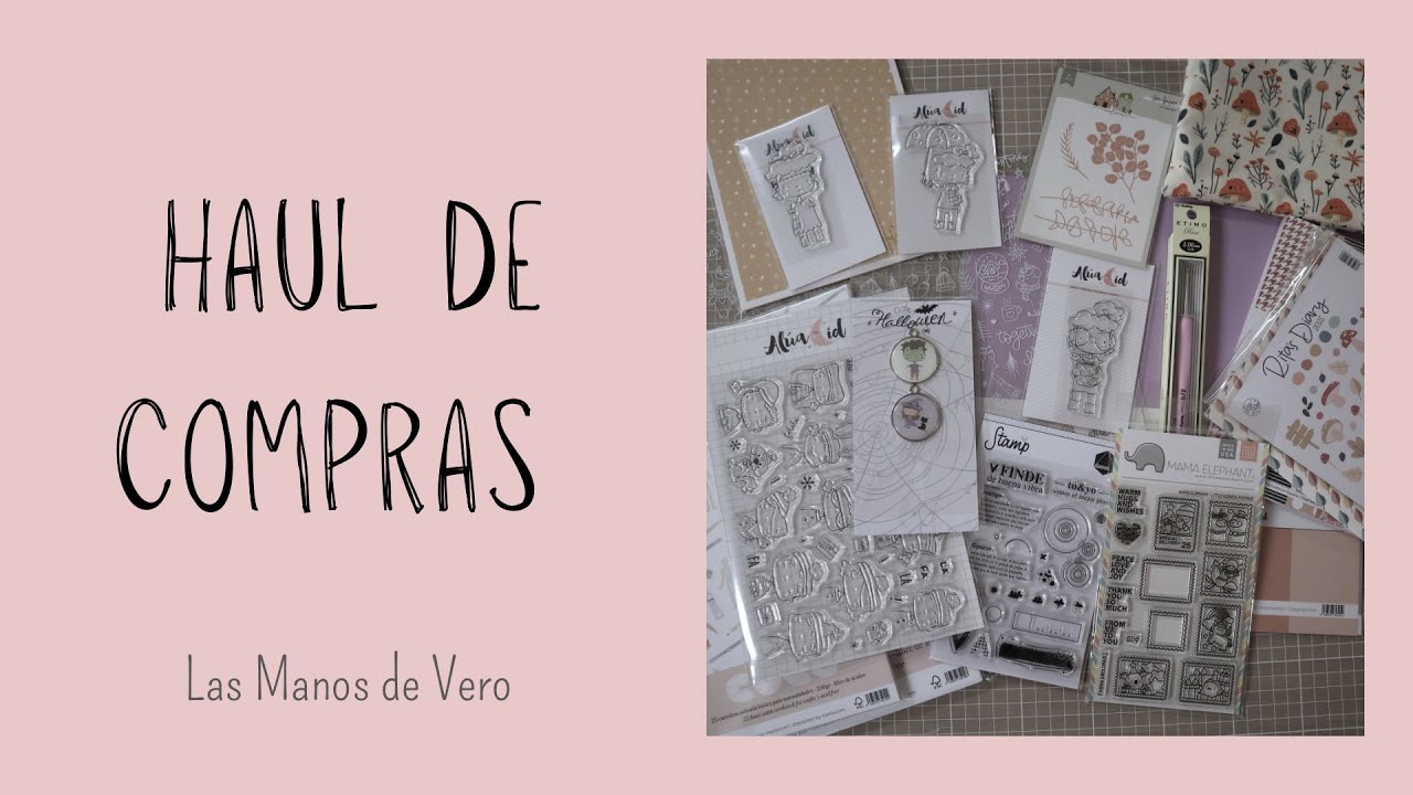 HAUL de compras scrapbooking 🛍️✨ | Te enseño novedades!!!