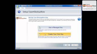Installing Expert Backup Now Online Backup Solution