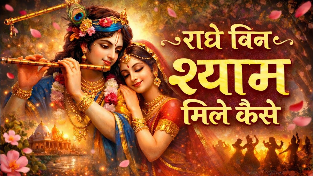 राधे बिन श्याम मिले कैसे 🙏 | New Bhakti Song | Radha Krishna Bhajan
