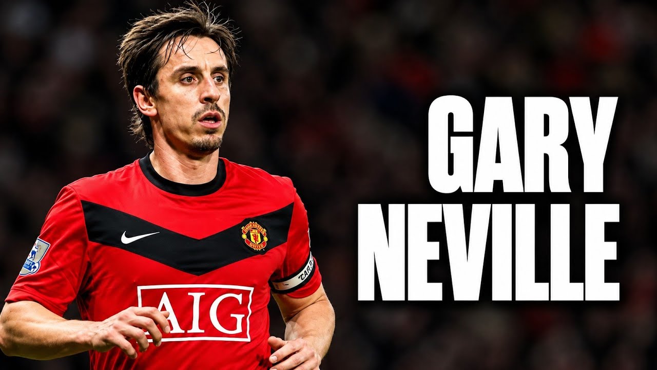 GARY NEVILLE 🏴󠁧󠁢󠁥󠁮󠁧󠁿 – THE RED WALL 🔴🧱 | BEST TACKLES