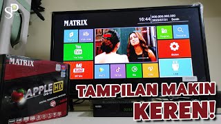 Upgrade STB Matrix Apple Merah HD V2.6.9 Ada Fitur Yang Keren