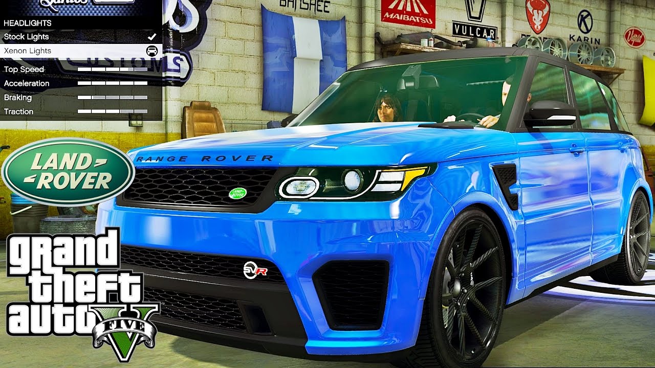 Range Rover Sport SVR 🚗 GTA V ☢ Extreme Graphics !!!