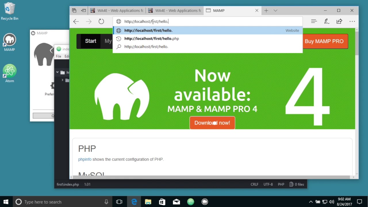mamp download for windows