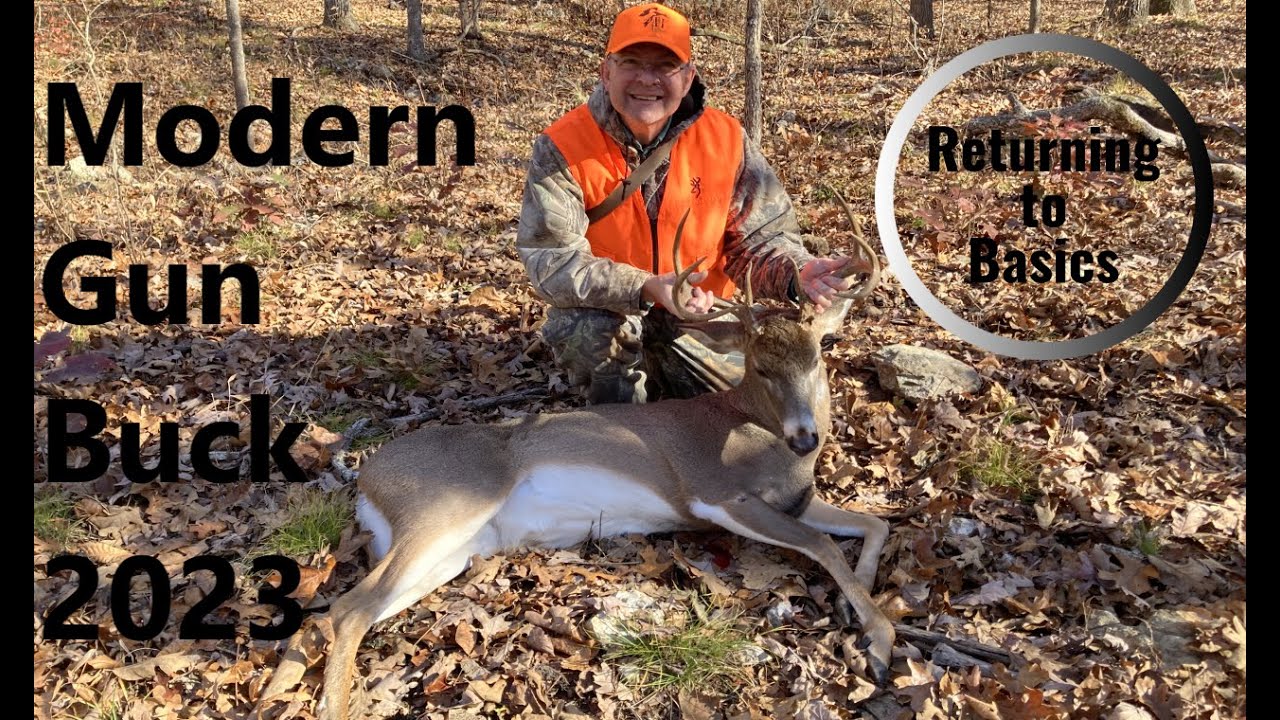 Second Buck 2023 - Modern Gun Season in Arkansas - YouTube