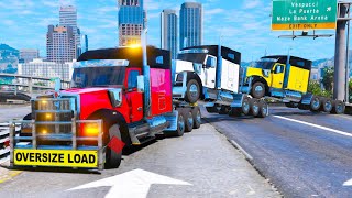 Towing Biggest Heavy Haul Trucks in GTA 5!