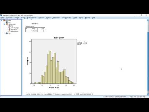 SPSS (R Essentials) - Kernel Density Estimation