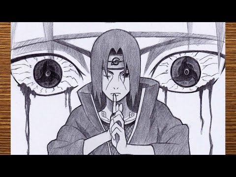 Let's SKETCH ITACHI UCHIHA from NARUTO - DeMoose Art