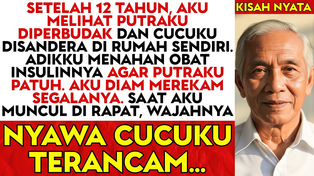 Setelah 12 Tahun Merantau, Aku Pulang Dan Melihat Anakku DIPAKSA Menjadi KULI KANDANG Di Rumahku...