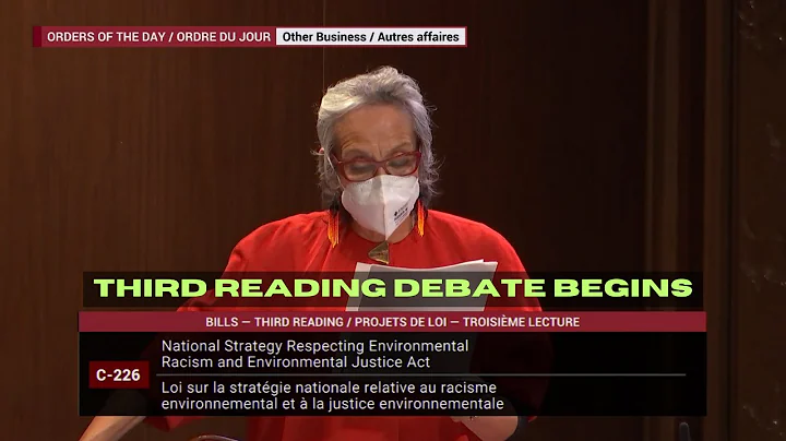 Third Reading Debate of Bill C-226 Begins in Senate | May 9, 2024