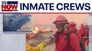 Live Interviews: Inmate crews respond to Hughes Fire, describe their experiences