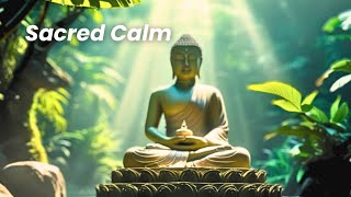 Sacred Stillness in Nature | Soothing Forest Meditation with Buddha Statue & Calm Music #Eirene screenshot 5