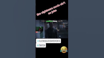 Alien isolation on nightmare mode is no joke #shorts #alienisolation #funnyshorts #horrorgaming