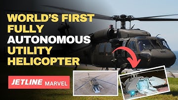 The World’s First Fully Autonomous Utility Helicopter No Pilots, No Limits