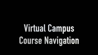 Virtual Campus Course Navigation