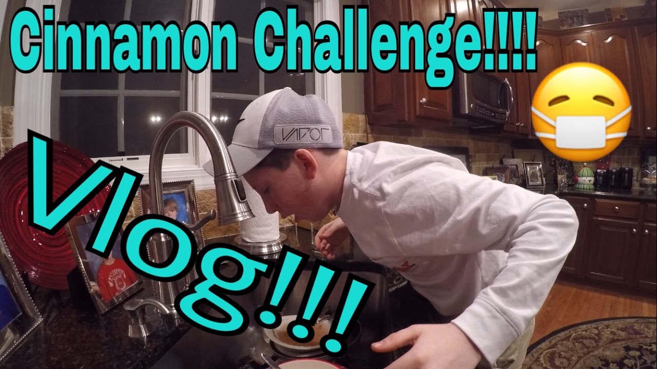 Cinnamon Challenge (Almost Died) Vlog!!!! YouTube
