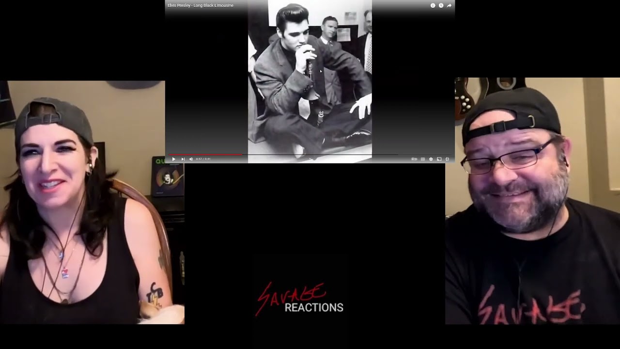 AN ELVIS SONG SHE'D NEVER HEARD We React to Elvis performing 'Long Black Limousine'