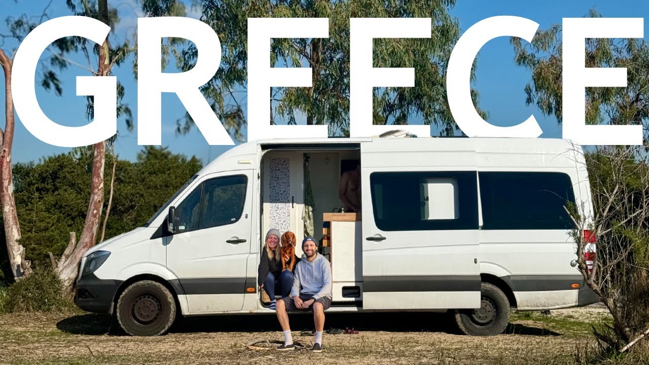 ЖИЗНЬ В НАШЕМ КЕМПЕРВЭНЕ В ГРЕЦИИ (ЗИМНЯЯ ЖИЗНЬ В КЕМПЕРВЭНЕ)