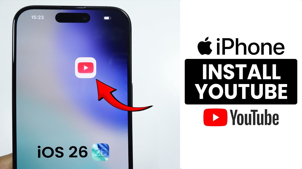 [iOS 26] How to Install YouTube App on Any iPhone - Get YouTube - YouTube