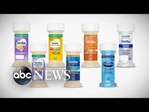 Baby formula recall