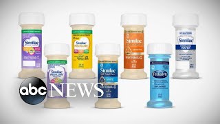 Baby formula recall