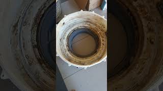 Toshiba TW-BH9552M shaft replace #frontloadwashingmachine
