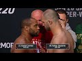 Daniel Cormier and Volkan Oezdemir face-off | WEIGH-IN | UFC 220