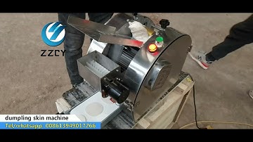 全自动饺子皮机商用饺子皮馄饨皮机 dumpling machine
