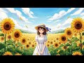 “Sunflowers in November” – late-blooming Bedroom Pop song🌻 | Lyric Video