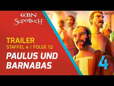 Trailer: Paulus und Barnabas | CBNs Superbuch (Staffel 4, Folge 12)