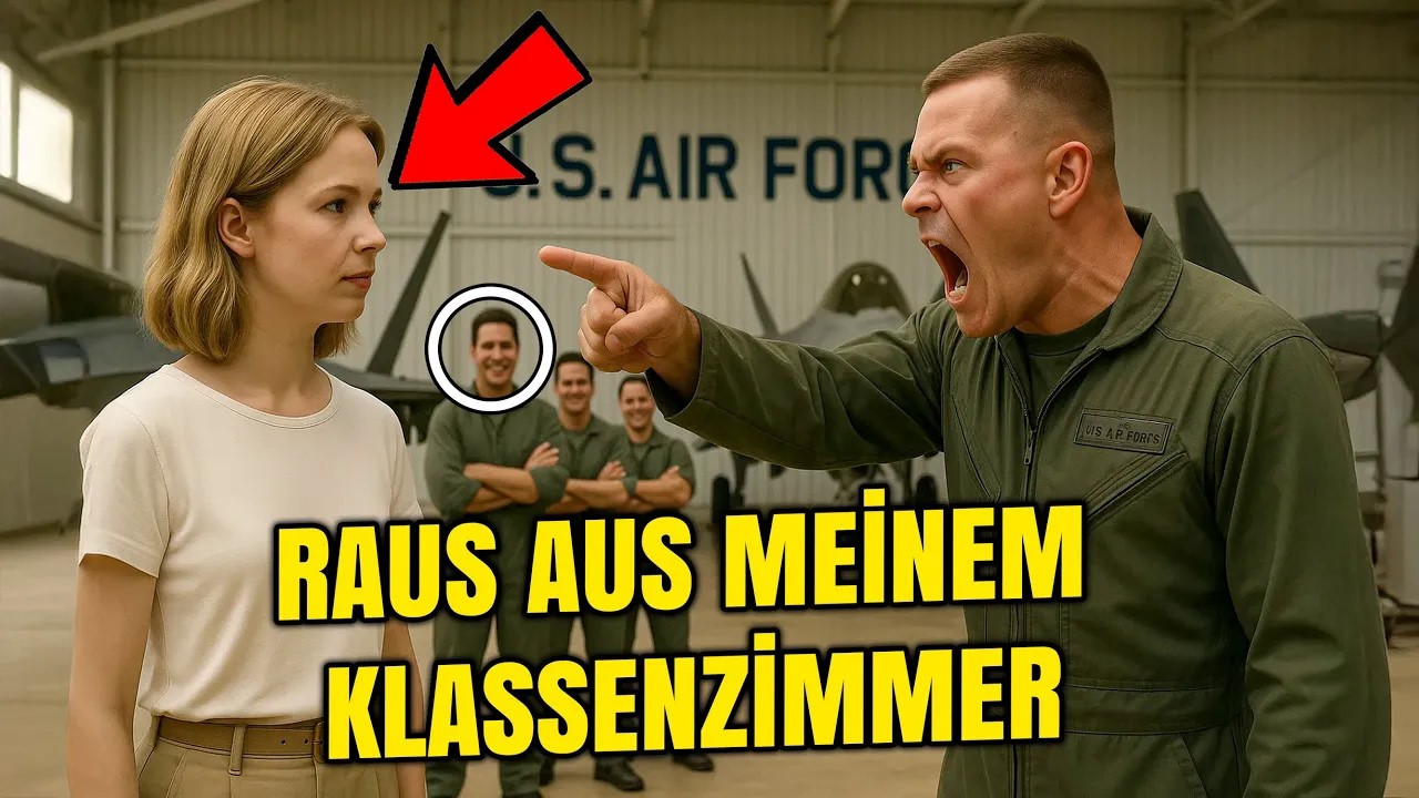 Eine einfache Frau wurde vom Flugtraining ausgeschlossen – bis ihre F 47 alle am Himmel überrasc