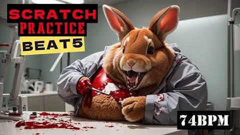 DJ Scratch Practice Loop Beat Instrumental 5【74BPM】