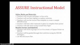 Ways to Teach WICOR Strategies using Technology