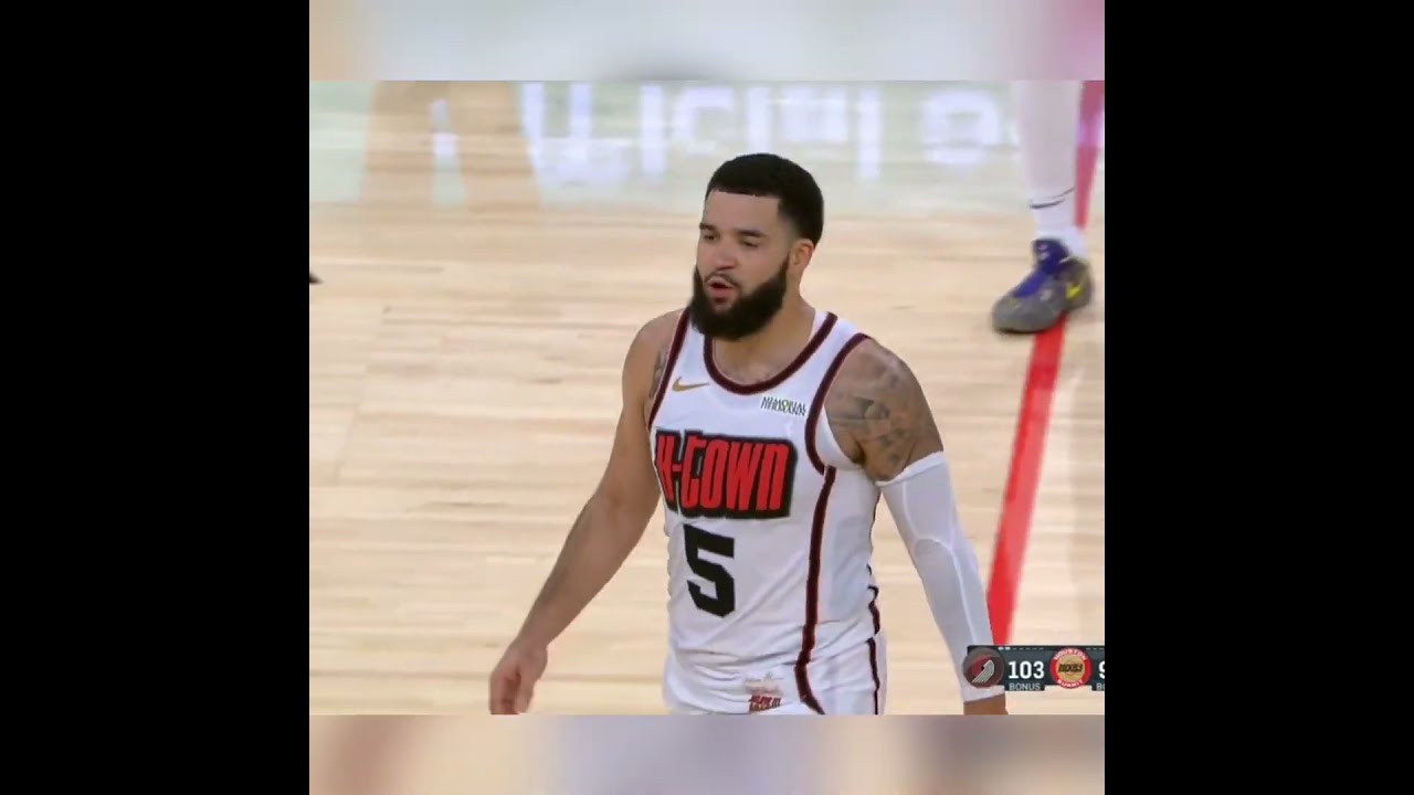 FRED VANVLEET POKES Referee As He Is EJECTED 