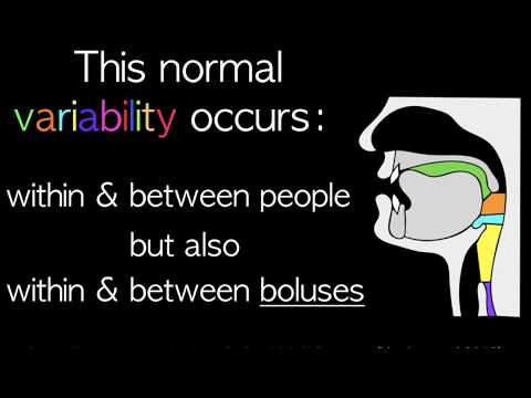 Bolus depth variability in a healthy adult swallowing ice pudding thin thin honey honey nectar